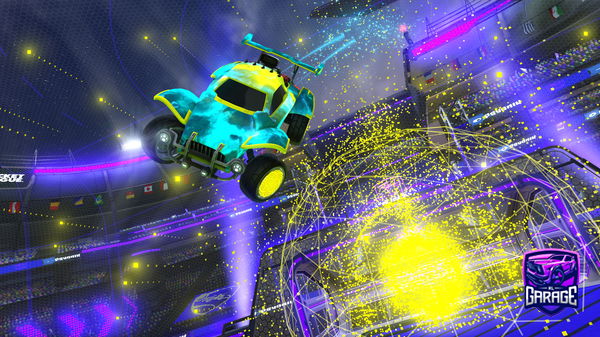 A Rocket League car design from TOPTheo39