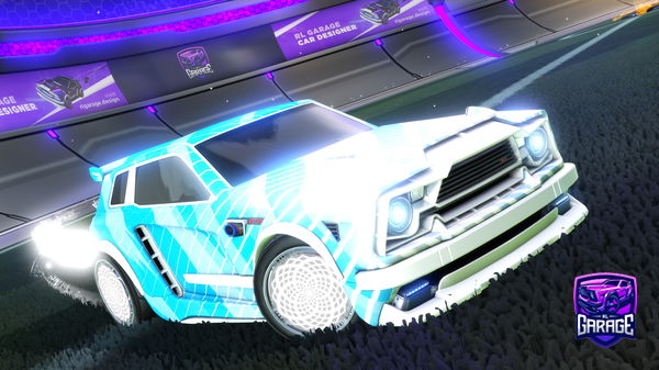 A Rocket League car design from Shaftstyle