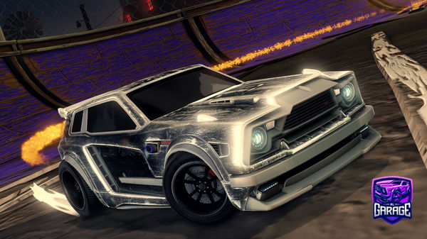 A Rocket League car design from rlperson12354