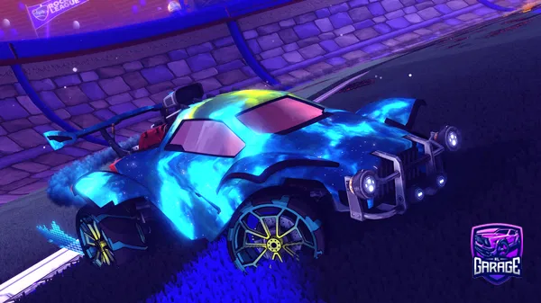 A Rocket League car design from JustBaileyBro