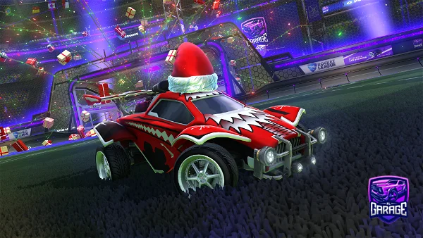 A Rocket League car design from Wolfisty