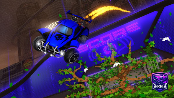 A Rocket League car design from IPA_4nToNyXonps4
