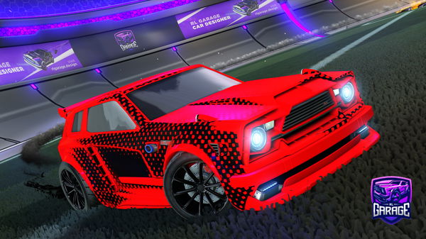 A Rocket League car design from colbsterlobster