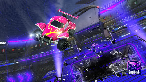 A Rocket League car design from Sweety_Muffinz