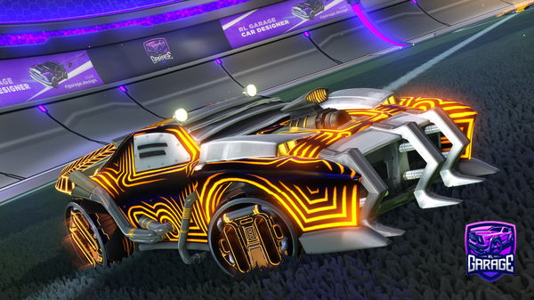 A Rocket League car design from tigerwizard8521
