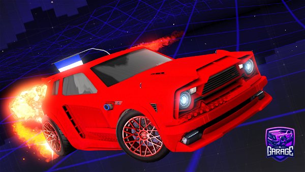 A Rocket League car design from nonogo2011