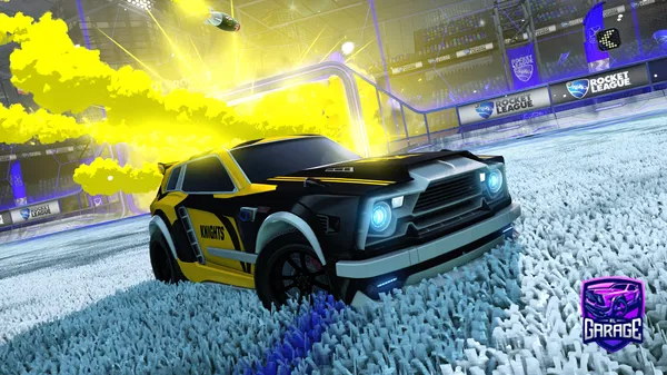 A Rocket League car design from HockeyGar27