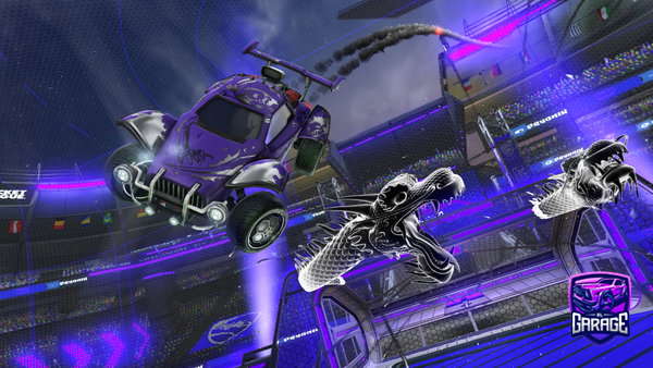 A Rocket League car design from center-kill9