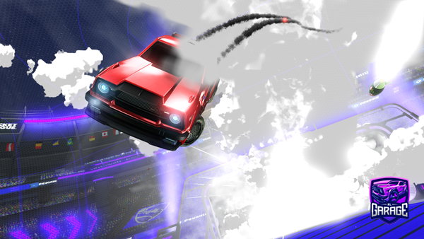 A Rocket League car design from ChurroX