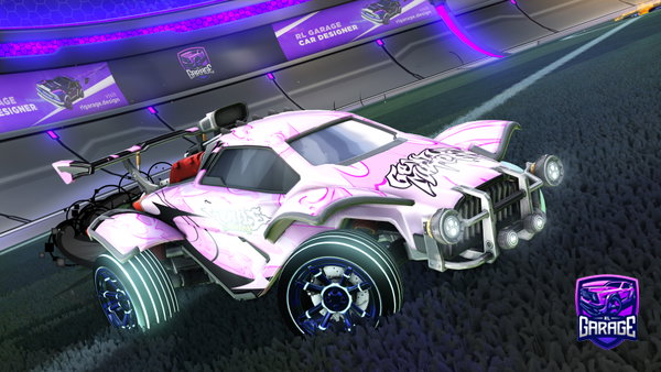 A Rocket League car design from Ilan27