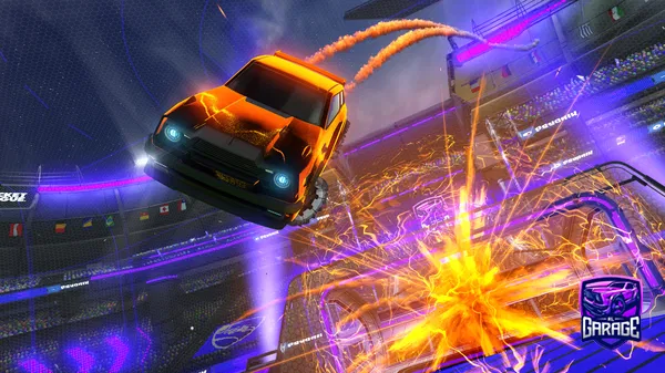 A Rocket League car design from midking