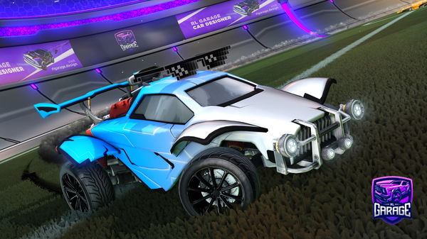 A Rocket League car design from ROBOB123123