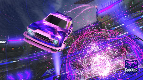 A Rocket League car design from Tefarky