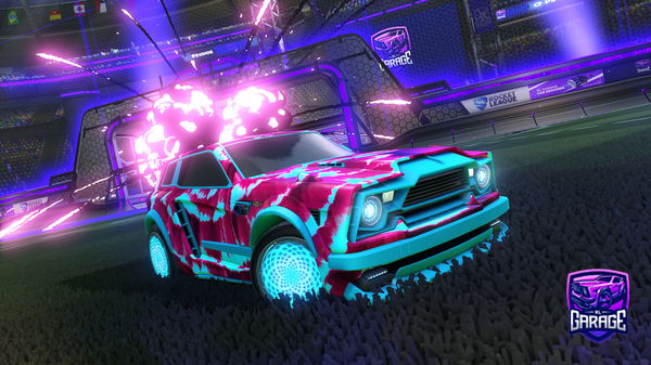 A Rocket League car design from P0SPA