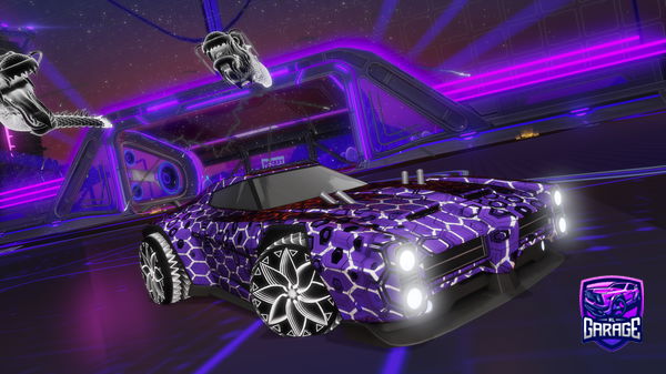 A Rocket League car design from ravalloni