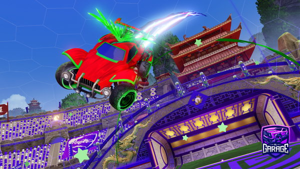 A Rocket League car design from ANH_ArYa