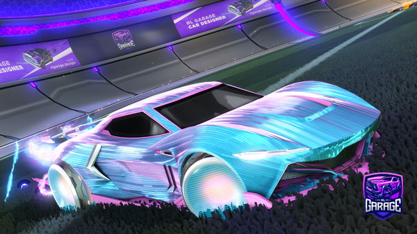 A Rocket League car design from Zachatacka