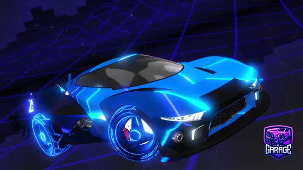 A Rocket League car design from Benst53