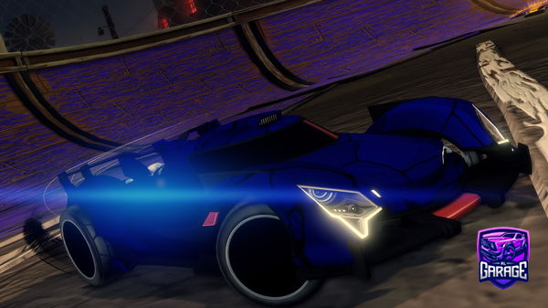 A Rocket League car design from dookiebozo