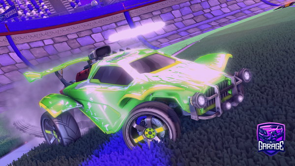 A Rocket League car design from ed76vin