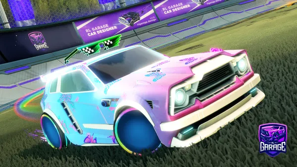 A Rocket League car design from Szerencses13