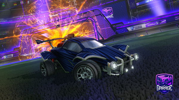 A Rocket League car design from DF2310