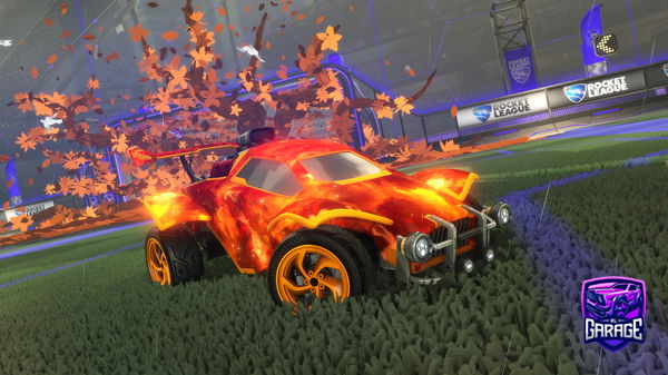 A Rocket League car design from nehsghawj