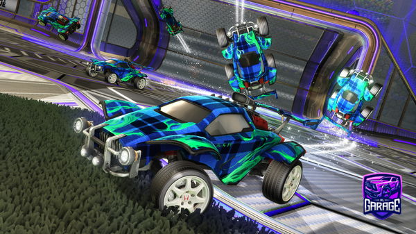 A Rocket League car design from Camryn659