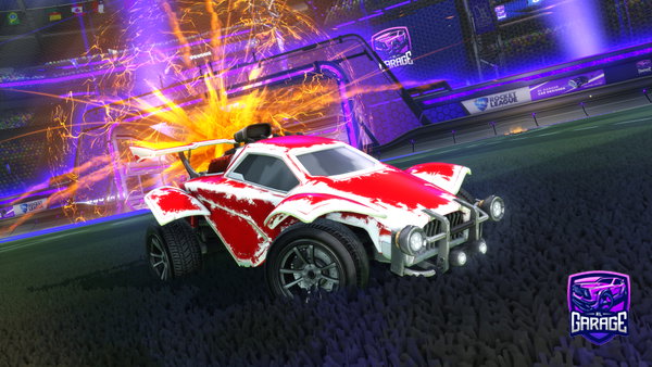 A Rocket League car design from Barrylird5700