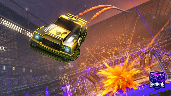 A Rocket League car design from RipInquisitor3