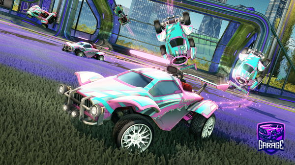 A Rocket League car design from cutxo