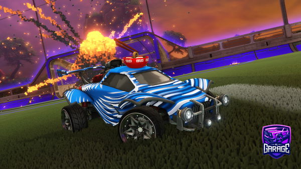 A Rocket League car design from Jordanbutnor