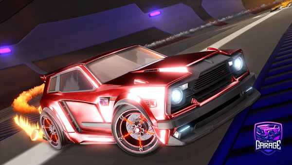 A Rocket League car design from TeeZee1257