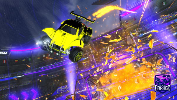 A Rocket League car design from Viki1009