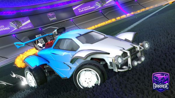 A Rocket League car design from VariedFiber4866