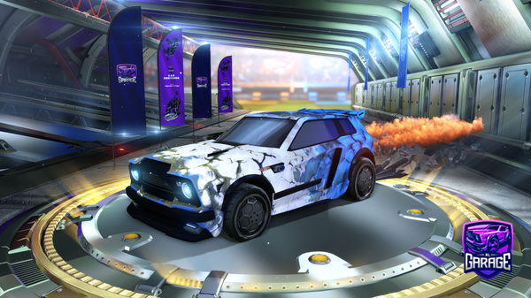 A Rocket League car design from Bidonism_404