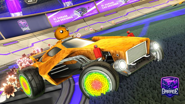 A Rocket League car design from Apparently_GOATed