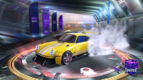 A Rocket League car design from Lumix498