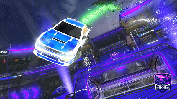 A Rocket League car design from jilios