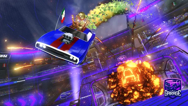 A Rocket League car design from WarmAphid9765