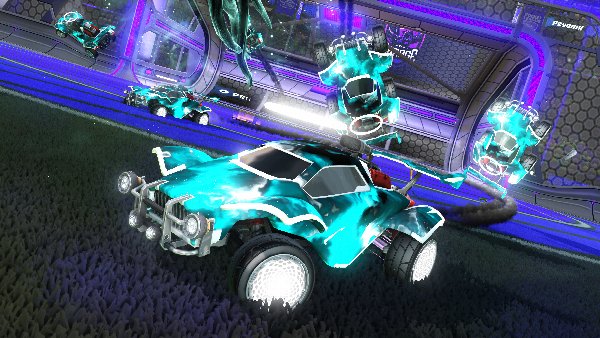 A Rocket League car design from cazzank