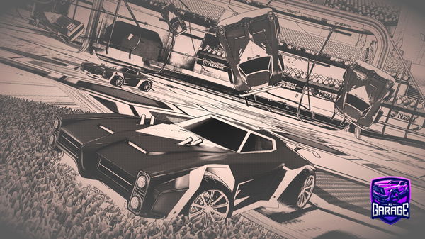 A Rocket League car design from ThisIsMe223