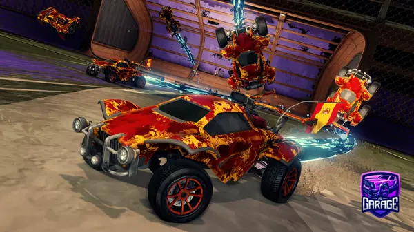 A Rocket League car design from DjDani0011