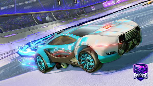 A Rocket League car design from AMPMAN87