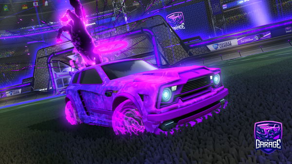A Rocket League car design from ljfydyofot