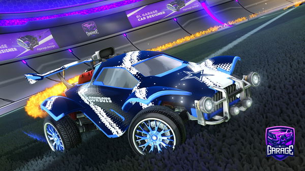A Rocket League car design from Pman214975