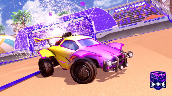 A Rocket League car design from Cobra_wildfire