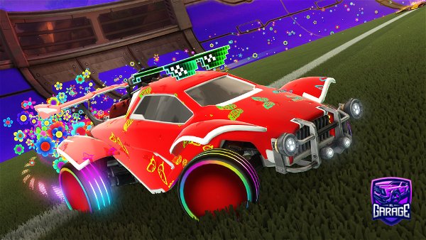 A Rocket League car design from WrongboyYT