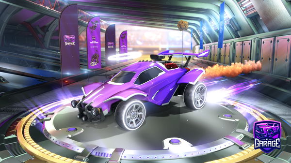 A Rocket League car design from wesIey