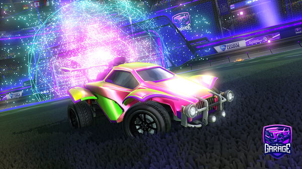 A Rocket League car design from lilvixl